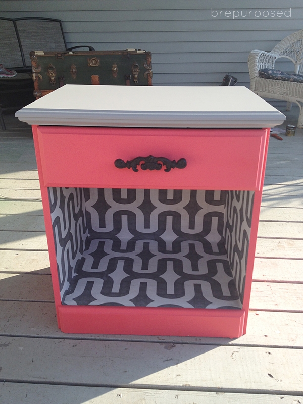 $8 Nightstand Makeover