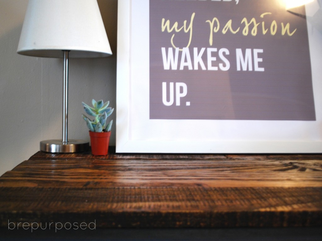 Pallet Board Topped Dresser