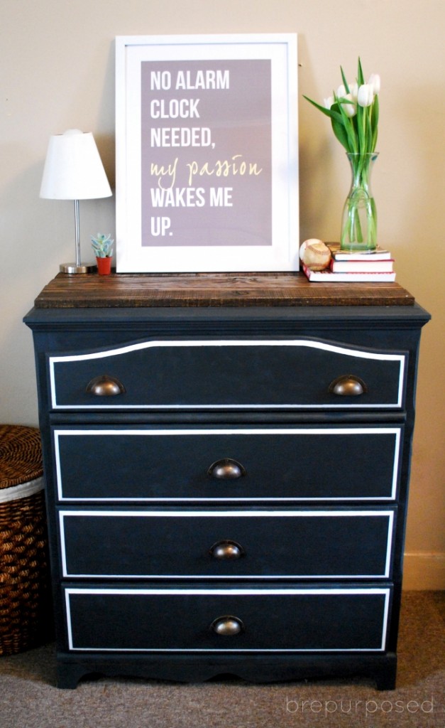 Pallet Board Topped Dresser