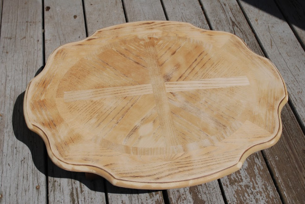 Sanded Down Top of Table