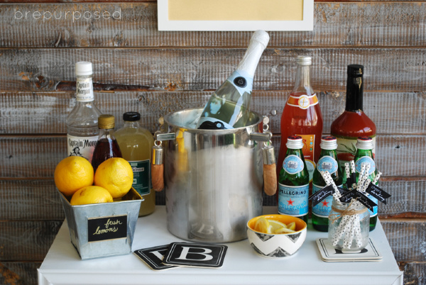 Styled Bar Cart