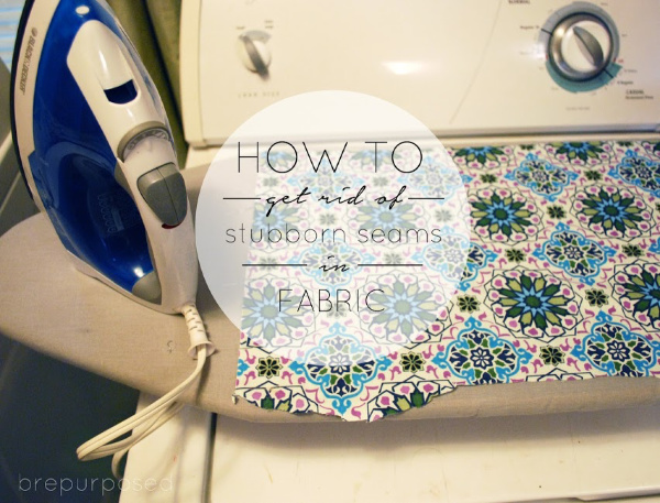 How to Iron out Stubborn Seams