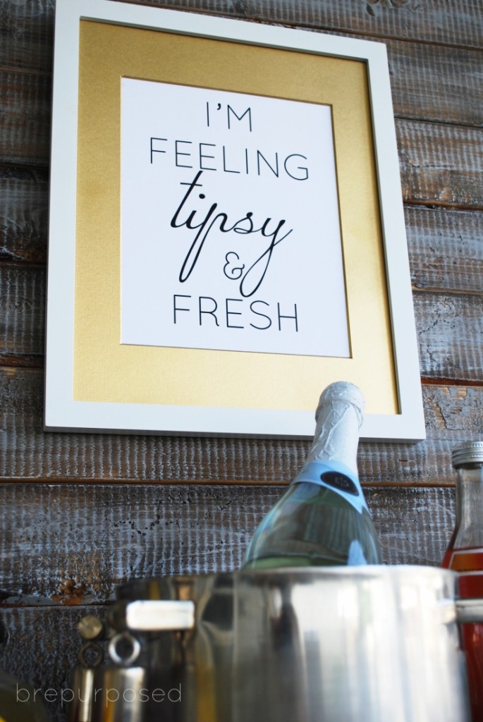 I'm Feeling Tipsy and Fresh Printable