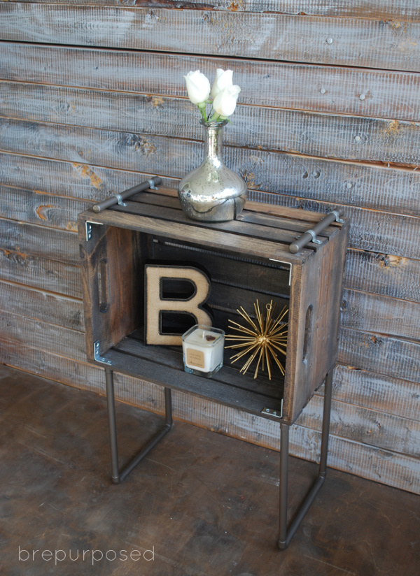 Industrial Crate Table