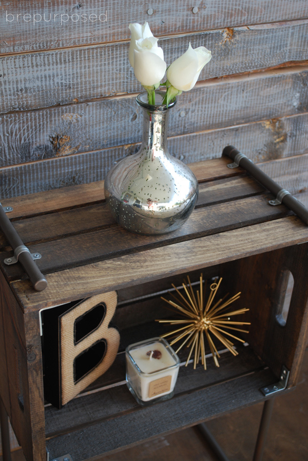 After Industrial Crate Table