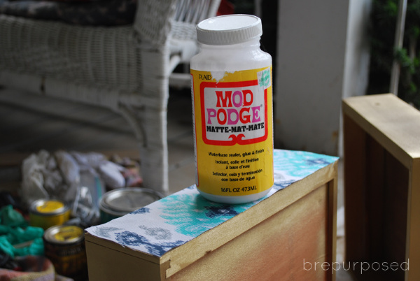 Mod Podge for Fabric