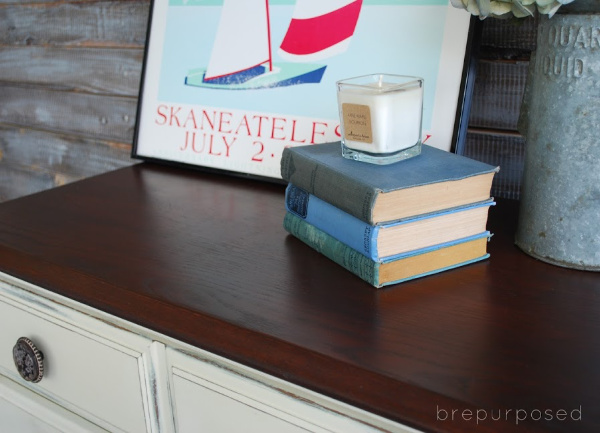 Stained top of Wedding Buffet