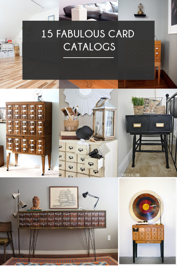 15 Card Catalogs