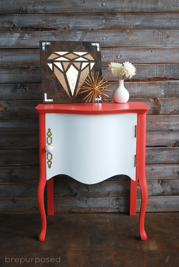 Coral Table Makeover