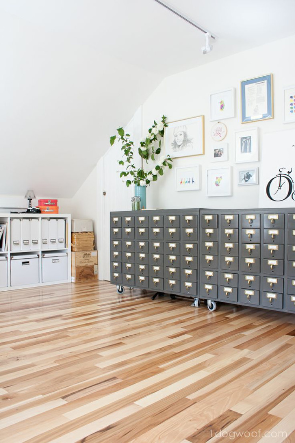 Metal Card Catalog