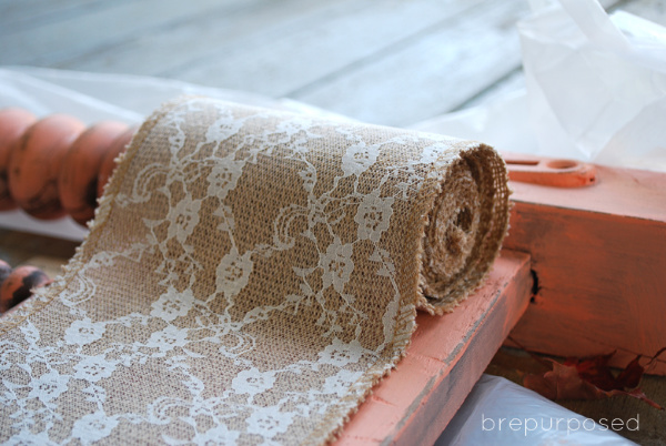 Lace Burlap