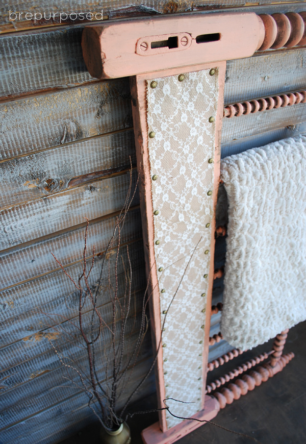 Fun Coral Quilt Rack