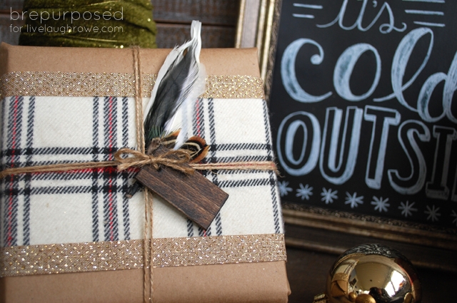 DIY Rustic Christmas Wrapping