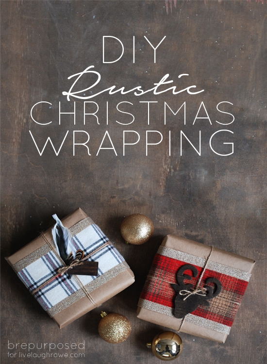 DIY Rustic Christmas Wrapping