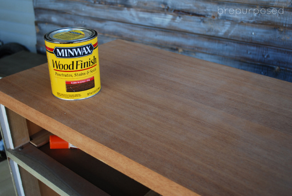 Sanded Top of Dresser