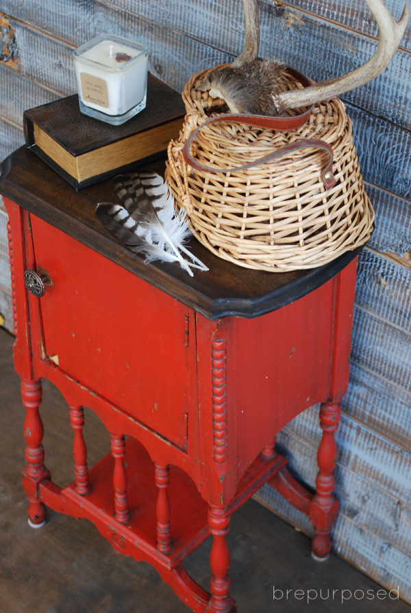 Two Toned Humidor Table