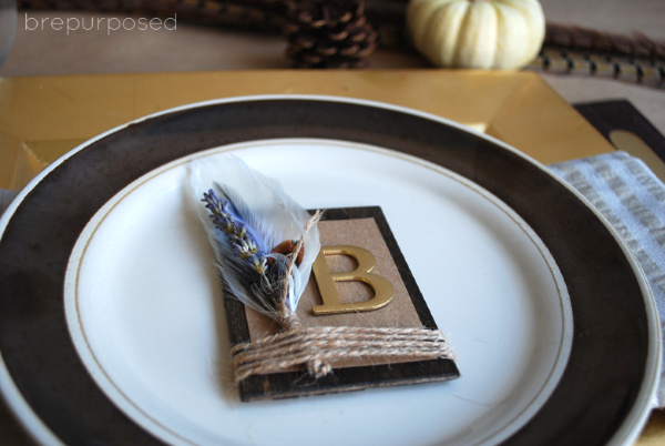 DIY Place Setting