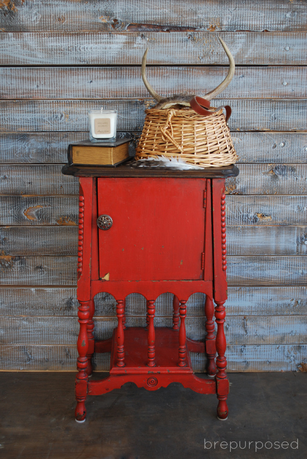 Antique Humidor Table