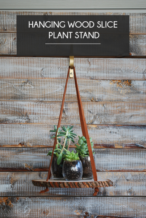Hanging Wood Plant Stand