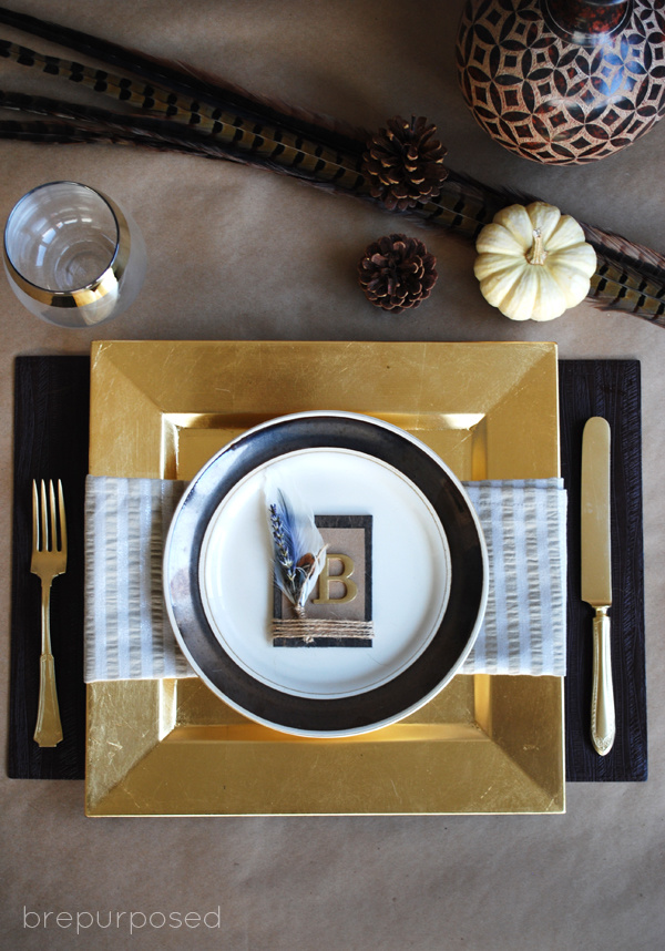 Fall Place Setting