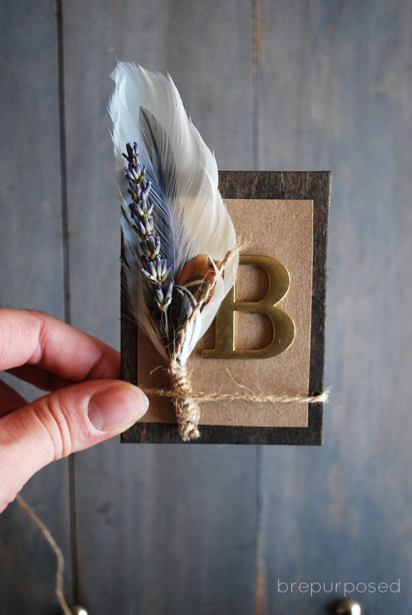 Wrapping Twine on Wood