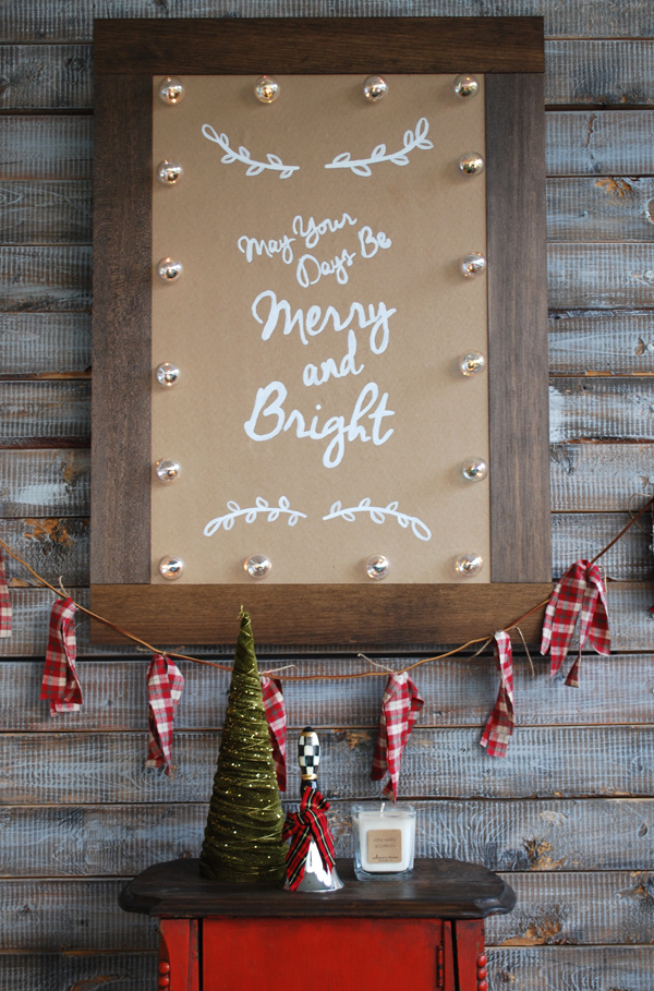 Christmas Marquee Sign