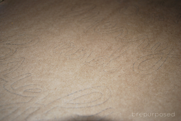 Traced Words