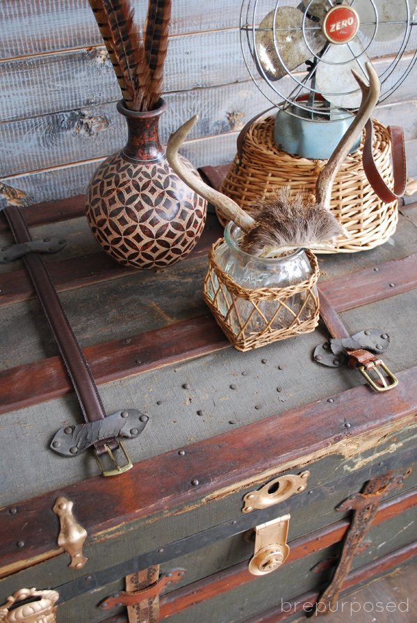 Vintage Steamer Trunk