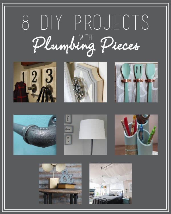 8 DIY Projects with Plumbing Pieces