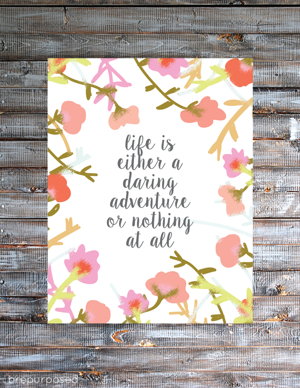 Daring Adventure Printable