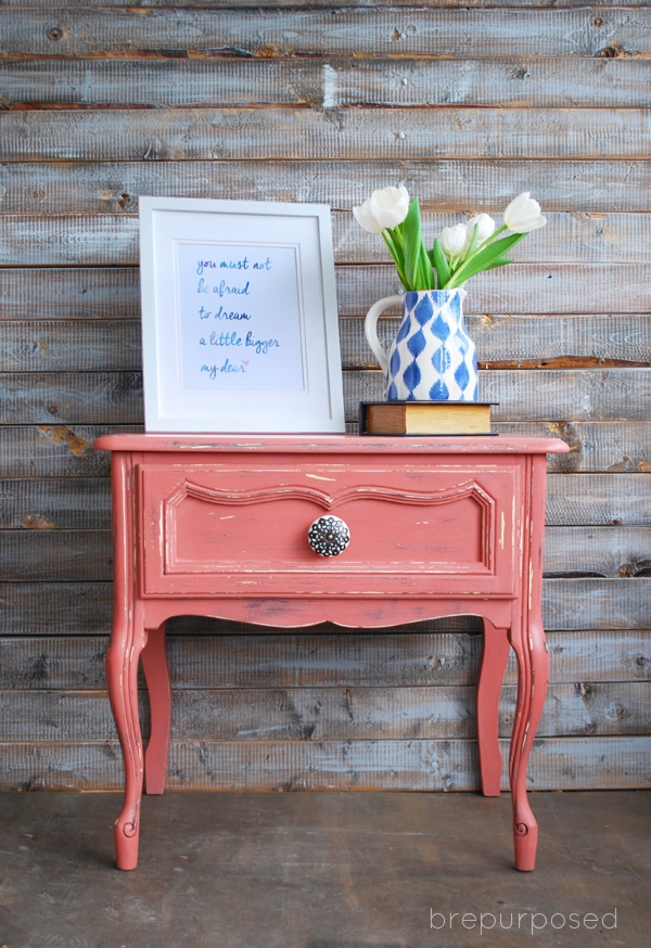 Chalk Paint Makeover, Antiqued Nightstands