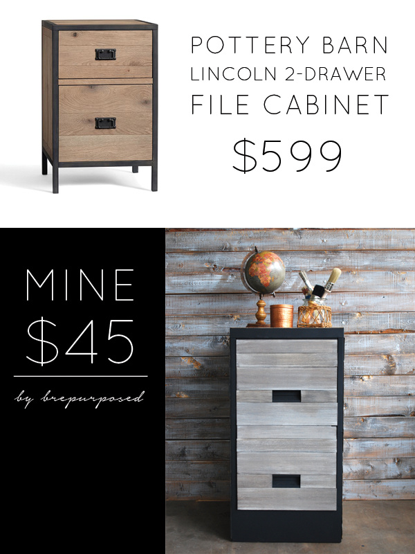 Pottery Barn File Cabinet Comparison