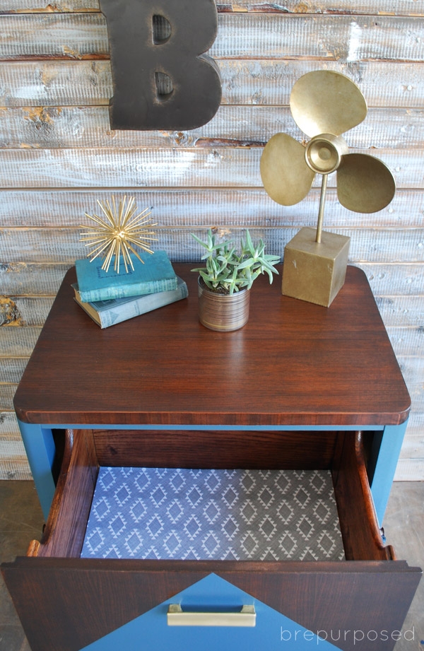 MCM Two Toned Table