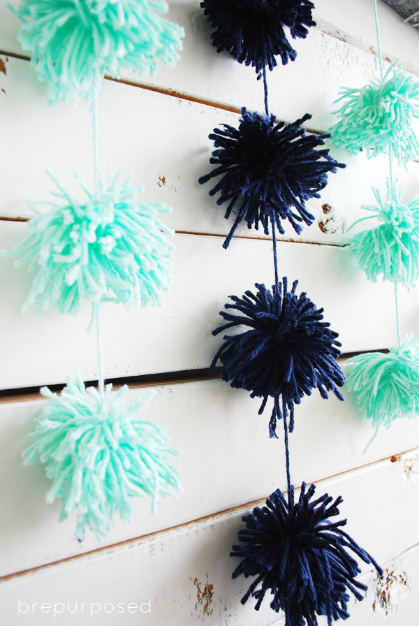 DIY Pom Pom Art