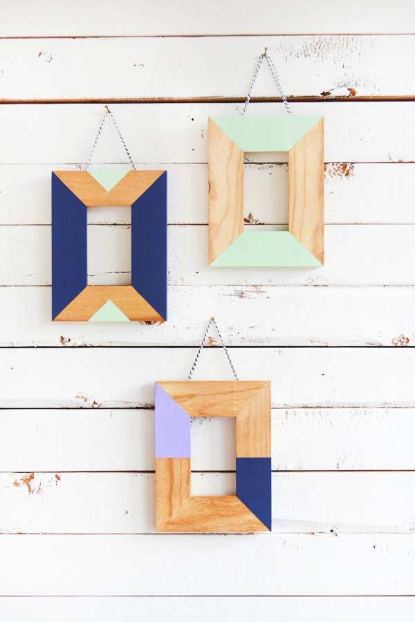 Easy Painted Frames