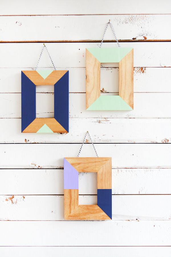 easy diy wood painting frames