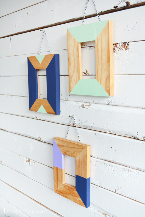 DIY Painted Frames