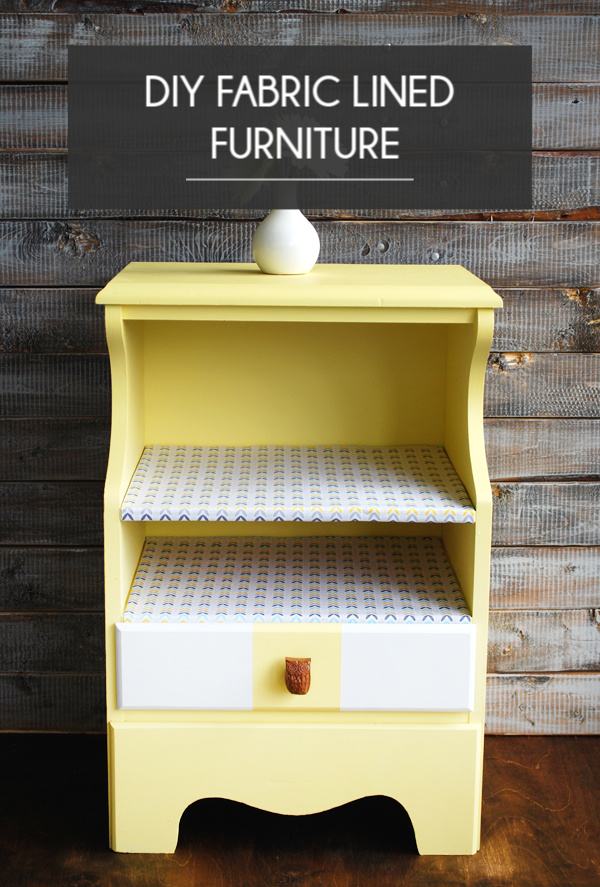 DIY Fabric Line Furniture : The Easy Way!
