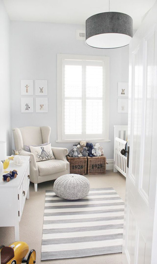 White and Grey Nursery