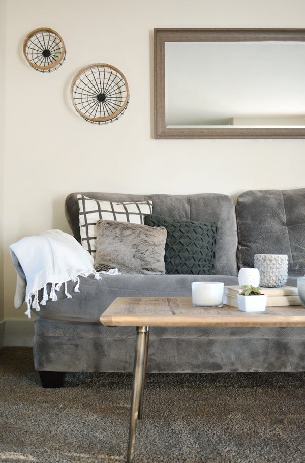 Cozy Modern Industrial Living Room