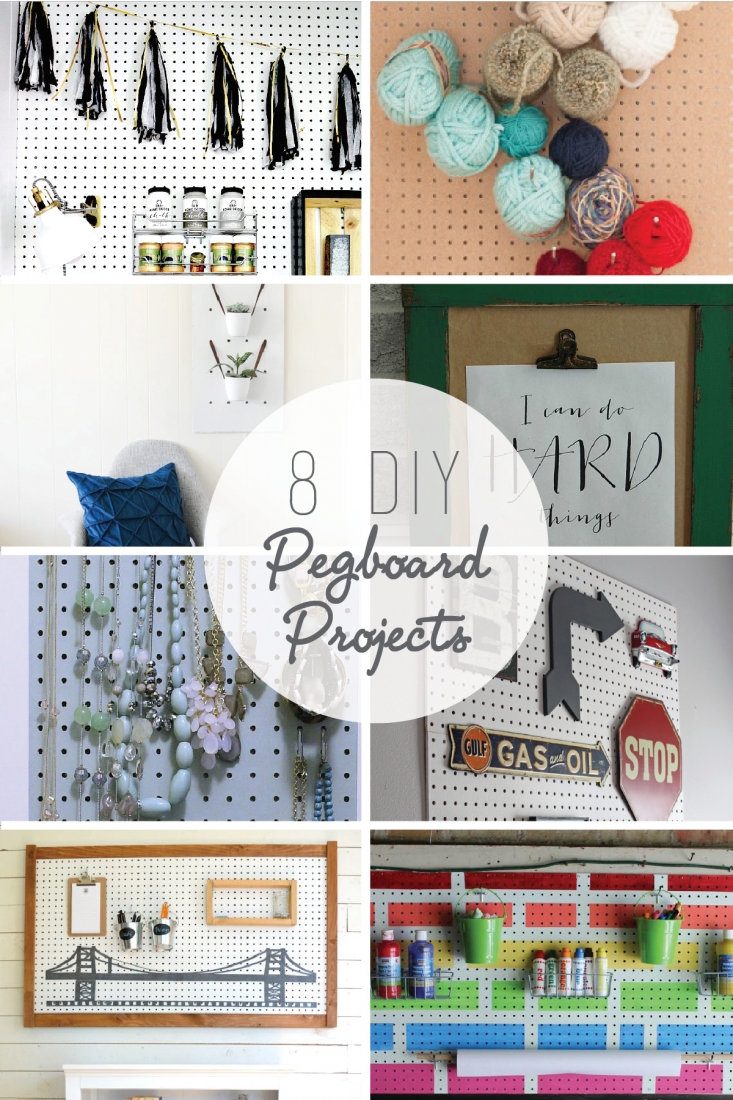 8 DIY Pegboard Projects