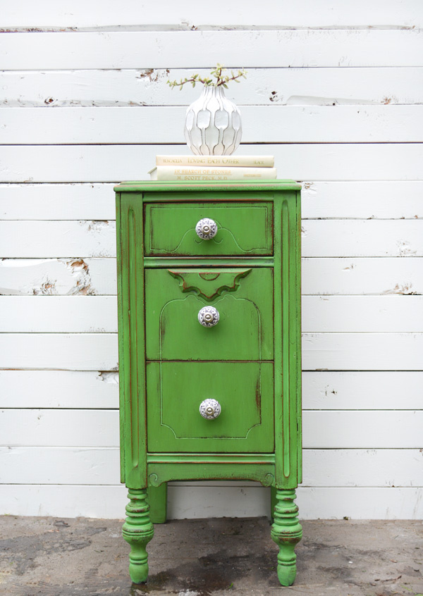 Antibes Green Side Table