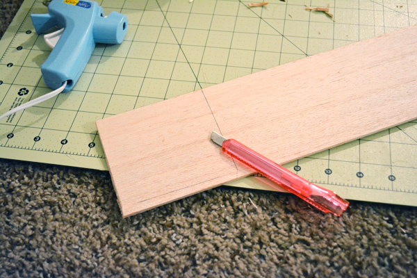 use balsa wood for easy diy