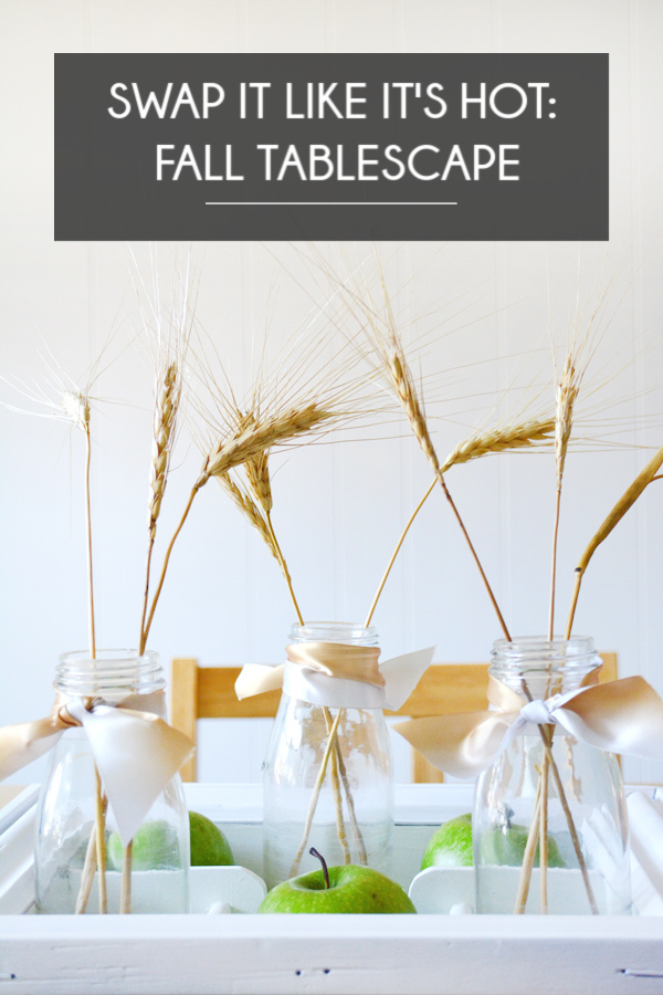 swap it like it's hot fall tablescape diy