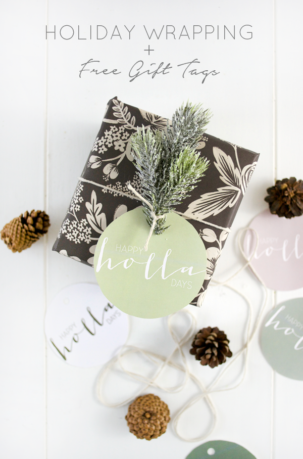 Holiday Wrapping and Free Gift Tags