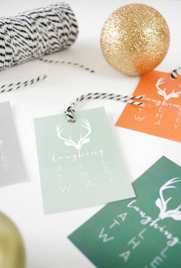 Free Holiday Gift Tags