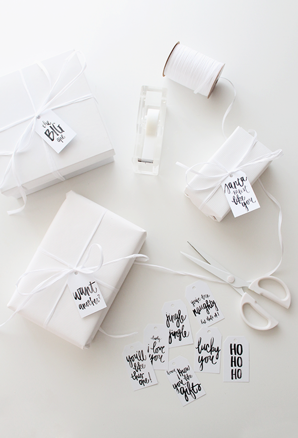 10 Free Holiday Printable Gift Tags