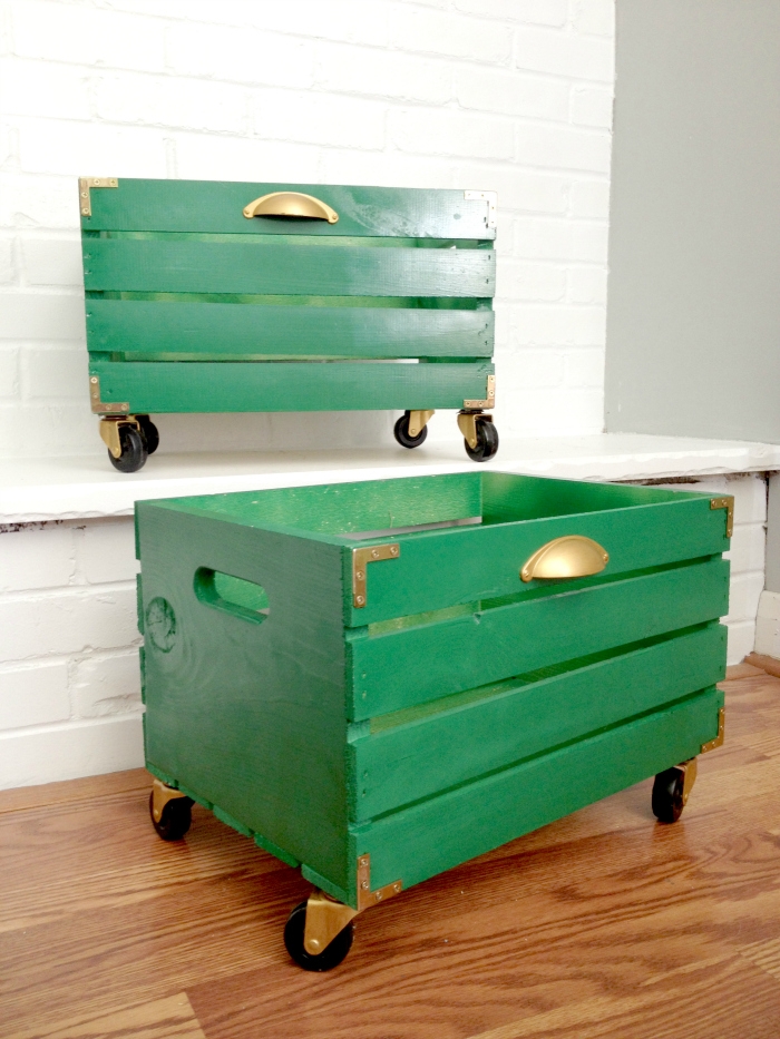 Campaign Style Storage Crate