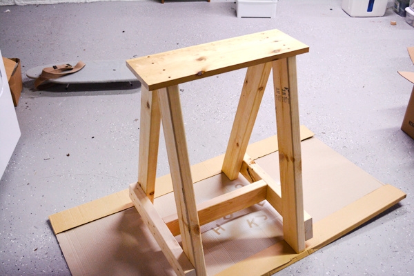 Sawhorse Desk Legs