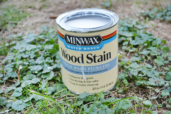 Whitewash Stain for Desk Top